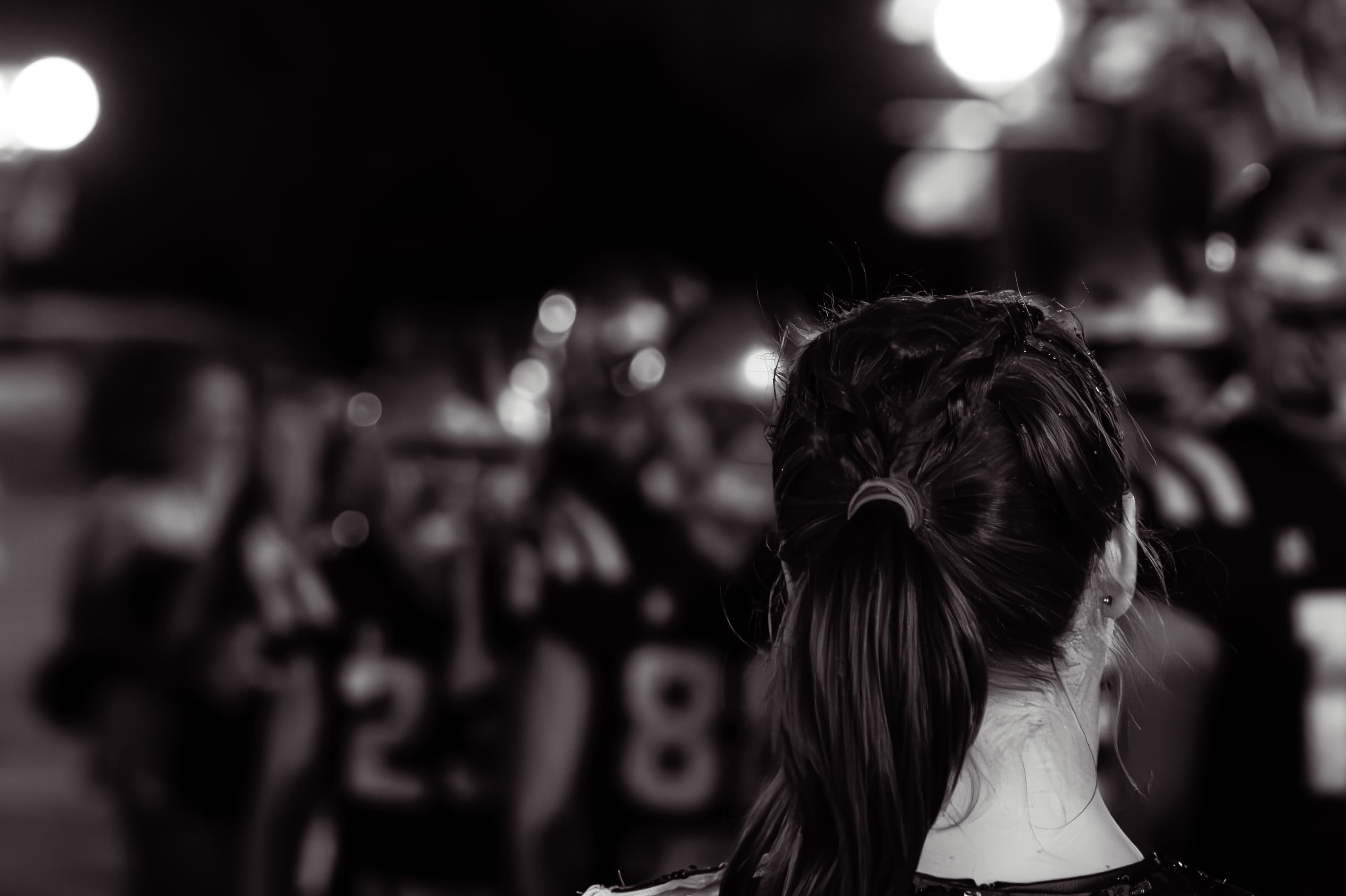 A parent watching from the sideline — the moment worth preserving